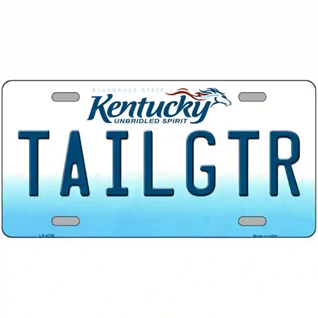 Tailgtr Kentucky Novelty Metal License Plate 24" x 12" (LLP)