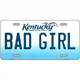 Bad Girl Kentucky Novelty Metal License Plate 24" x 12" (LLP)