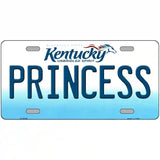 Princess Kentucky Novelty Metal License Plate 24" x 12" (LLP)