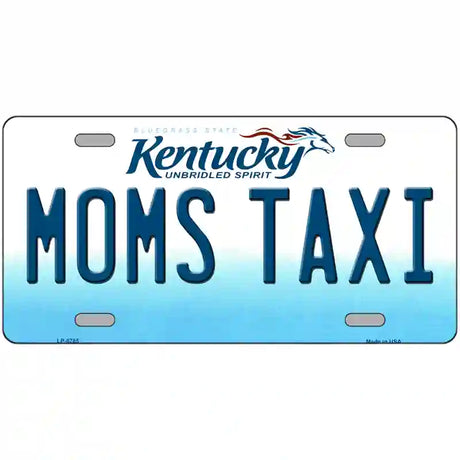 Moms Taxi Kentucky Novelty Metal License Plate 24" x 12" (LLP)