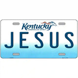 Jesus Kentucky Novelty Metal License Plate 24" x 12" (LLP)