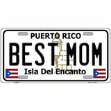 Best Mom Puerto Rico Metal Novelty License Plate 24" x 12" (LLP)