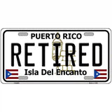 Retired Puerto Rico Metal Novelty License Plate 24" x 12" (LLP)