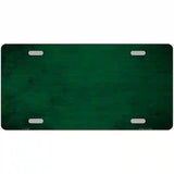 Green Oil Rubbed Solid Metal Novelty License Plate 24" x 12" (LLP)