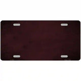 Burguny Oil Rubbed Solid Metal Novelty License Plate 24" x 12" (LLP)