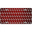 Red White Anchor Oil Rubbed Metal Novelty License Plate 24" x 12" (LLP)