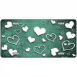 Mint White Love Oil Rubbed Metal Novelty License Plate 24" x 12" (LLP)