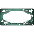 Mint White Love Scallop Oil Rubbed Metal Novelty License Plate 24" x 12" (LLP)