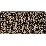 Leopard Metal Novelty License Plate 24" x 12" (LLP)