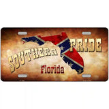 Southern Pride Florida Novelty Metal License Plate 24" x 12" (LLP)