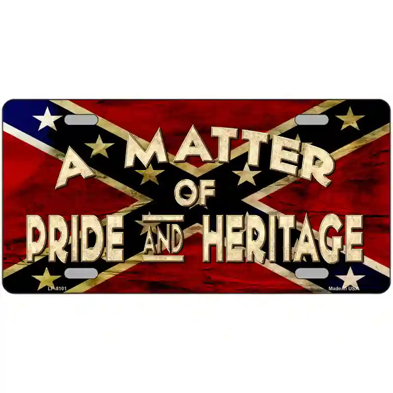 Matter Of Pride Novelty Metal License Plate 24" x 12" (LLP)