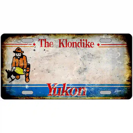 Yukon Rusty Novelty Metal License Plate 24" x 12" (LLP) / Yes