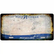 Pure Michigan Rusty Novelty Metal License Plate 24" x 12" (LLP) / Yes