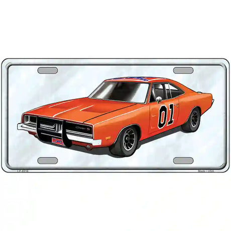 General Lee Novelty Metal License Plate 24" x 12" (LLP)