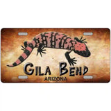 Gila Bend Gila Monster Novelty Metal License Plate 24" x 12" (LLP)