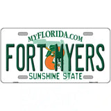 Fort Myers Florida Novelty Metal License Plate 24" x 12" (LLP)