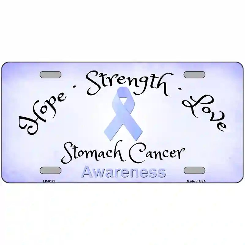 Stomach Ribbon Novelty Metal License Plate 24" x 12" (LLP)