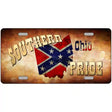 Southern Pride Ohio Metal Novelty License Plate 24" x 12" (LLP)