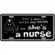 Dont Mess With My Mom Metal Novelty License Plate 24" x 12" (LLP)