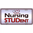 Nursing Student Metal Novelty License Plate 24" x 12" (LLP)