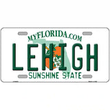 Lehigh FL Metal Novelty License Plate 24" x 12" (LLP)