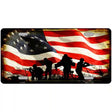 American Freedom Fighters Metal Novelty License Plate 24" x 12" (LLP)