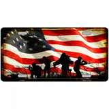 American Freedom Fighters Metal Novelty License Plate 24" x 12" (LLP)