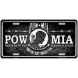 POW MIA Metal Novelty License Plate 24" x 12" (LLP)