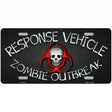 Response Vehicle Metal Novelty License Plate 24" x 12" (LLP)