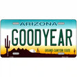 Goodyear Arizona Metal Novelty License Plate 24" x 12" (LLP)