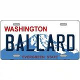 Ballard Washington Metal Novelty License Plate 24" x 12" (LLP)