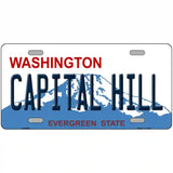 Capital Hill Washington Metal Novelty License Plate 24" x 12" (LLP)