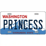 Princess Washington Metal Novelty License Plate 24" x 12" (LLP)