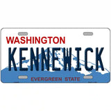 Kennewick Washington Metal Novelty License Plate 24" x 12" (LLP)