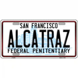 Alcatraz Metal Novelty License Plate 24" x 12" (LLP)