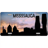 Mississauga Silhouette Metal Novelty License Plate 24" x 12" (LLP)