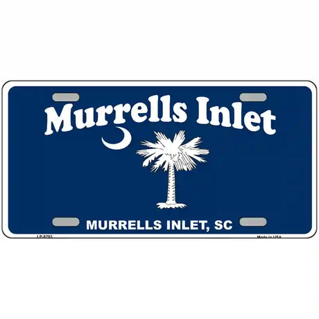 Murrells Inlet Metal Novelty License Plate 24" x 12" (LLP)