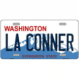 La Conner Washington Metal Novelty License Plate 24" x 12" (LLP)