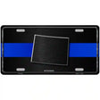 Wyoming Thin Blue Line Metal Novelty License Plate 24" x 12" (LLP)