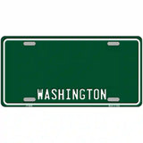 Washington Green Metal Novelty License Plate 24" x 12" (LLP) / Yes