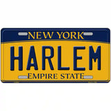 Harlem New York Metal Novelty License Plate 24" x 12" (LLP)