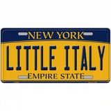 Little Italy New York Metal Novelty License Plate 24" x 12" (LLP)