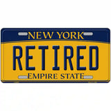 Retired New York Metal Novelty License Plate 24" x 12" (LLP)