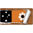 Northern Territory Flag Scroll Metal Novelty License Plate 24" x 12" (LLP)