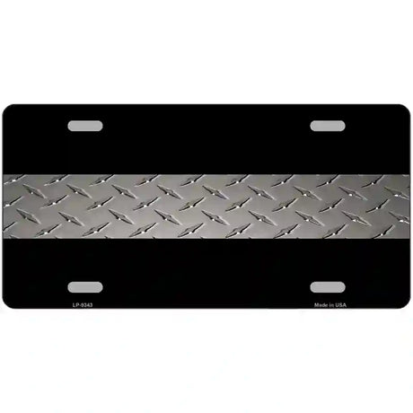 Corrections Diamond Metal Novelty License Plate 24" x 12" (LLP)