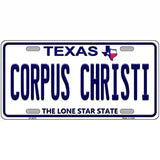 Corpus Christi Texas Novelty Metal License Plate 24" x 12" (LLP)