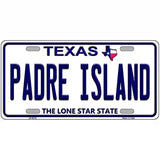 Padre Island Texas Novelty Metal License Plate 24" x 12" (LLP)