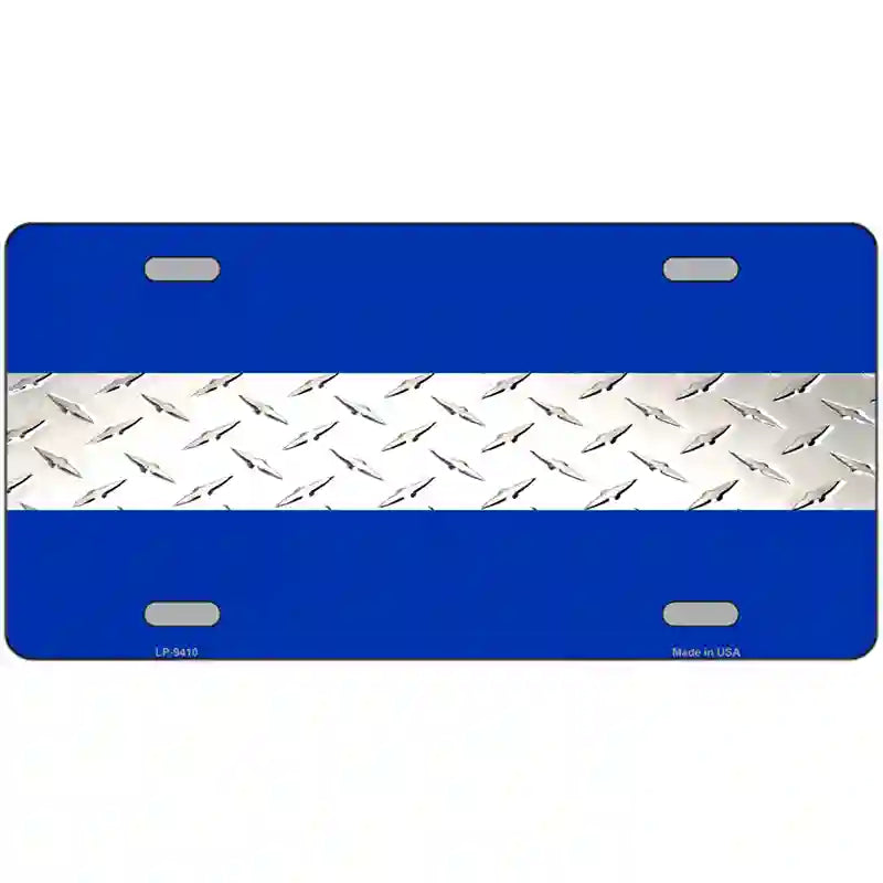 Emergency Medical Services Diamond Novelty Metal License Plate 24" x 12" (LLP)