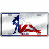 Texas Girl Novelty Metal License Plate 24" x 12" (LLP)