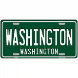 Washington Green Novelty Metal License Plate 24" x 12" (LLP)